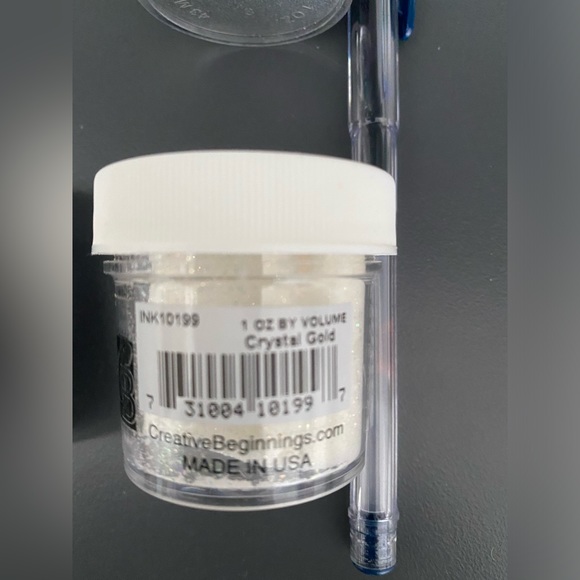 Embossing powder glitter crafting art stamp supplies holiday craft Christmas 🎄 - Picture 9 of 10